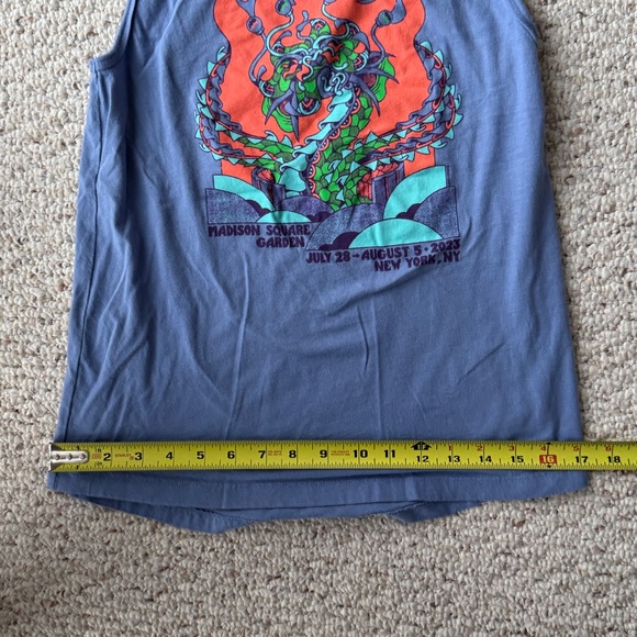 Phish Muscle Tank tee Women  Garden 2023 Alien Flower Tank msg nyc New York - Picture 6 of 7